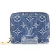 Pre-owned Denim wallets Louis Vuitton Vintage , Blue , Dames