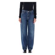 Dameskleding Jeans Se Is Mooi Donkerblauw Aw24 Levi's , Blue , Dames