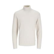 Essentials Knit Roll Neck Sweater Beige Jack & Jones , Beige , Heren