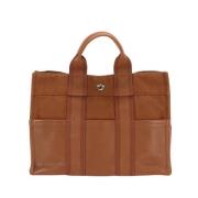 Pre-owned Canvas totes Hermès Vintage , Brown , Dames