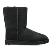 Zwarte Gesloten Laarzen Hoge Top Stijl UGG , Black , Heren