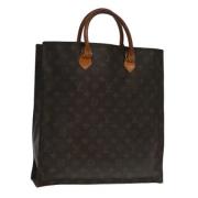 Pre-owned Canvas handbags Louis Vuitton Vintage , Brown , Dames