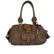 Pre-owned Leather shoulder-bags Chloé Pre-owned , Brown , Dames