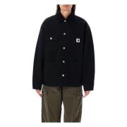 Zwart Rinsed OG Michigan Jas Carhartt Wip , Black , Dames