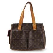 Pre-owned Canvas louis-vuitton-bags Louis Vuitton Vintage , Brown , Da...