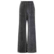 Fluwelen Broek Zusss , Gray , Dames