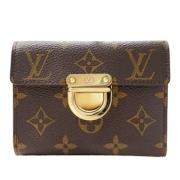 Pre-owned Fabric wallets Louis Vuitton Vintage , Brown , Dames