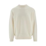 Gestreepte Pullover Trui Armani , White , Heren