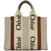 Pre-owned Canvas handbags Chloé Pre-owned , Brown , Unisex