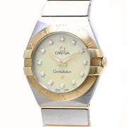 Pre-owned Metal watches Omega Vintage , Yellow , Dames