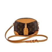 Pre-owned Fabric louis-vuitton-bags Louis Vuitton Vintage , Brown , Da...