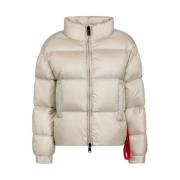 Turku Puffer Jas Sand Afterlabel , Beige , Dames