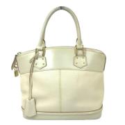 Pre-owned Fabric louis-vuitton-bags Louis Vuitton Vintage , Beige , Da...