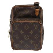 Pre-owned Canvas louis-vuitton-bags Louis Vuitton Vintage , Brown , Da...