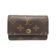 Pre-owned Fabric key-holders Louis Vuitton Vintage , Brown , Dames