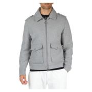 Regular Fit Wol en Kasjmier Jas Antony Morato , Gray , Heren