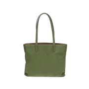 Pre-owned Nylon totes Prada Vintage , Green , Dames