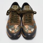 Pre-owned Leather sneakers Valentino Vintage , Multicolor , Dames