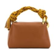 Karamel Leren Hoektas JW Anderson , Brown , Dames