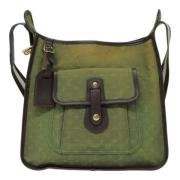 Pre-owned Canvas louis-vuitton-bags Louis Vuitton Vintage , Green , Da...