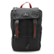 Pre-owned Canvas backpacks Gucci Vintage , Black , Dames