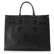 Pre-owned Canvas louis-vuitton-bags Louis Vuitton Vintage , Black , Da...