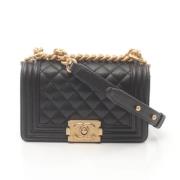 Pre-owned Fabric shoulder-bags Chanel Vintage , Black , Dames