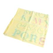 Pre-owned Silk scarves Hermès Vintage , Yellow , Dames