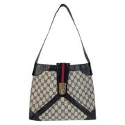 Pre-owned Canvas gucci-bags Gucci Vintage , Gray , Dames