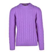 Merino wollen trui Filippo De Laurentiis , Purple , Heren