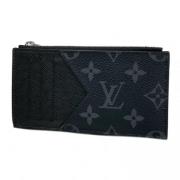 Pre-owned Fabric wallets Louis Vuitton Vintage , Black , Dames