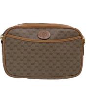 Pre-owned Leather gucci-bags Gucci Vintage , Beige , Dames