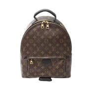 Pre-owned Canvas backpacks Louis Vuitton Vintage , Brown , Dames