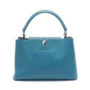 Pre-owned Leather louis-vuitton-bags Louis Vuitton Vintage , Blue , Da...