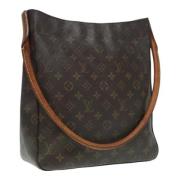 Pre-owned Canvas louis-vuitton-bags Louis Vuitton Vintage , Brown , Da...