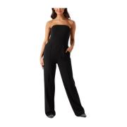 Zwarte Falconcc LL Corsage Jumpsuit Co'Couture , Black , Dames