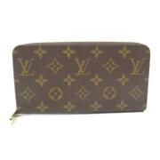 Pre-owned Canvas wallets Louis Vuitton Vintage , Brown , Dames