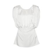 Mouwloze Top Jil Sander , White , Dames