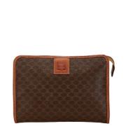 Pre-owned Canvas celine-bags Celine Vintage , Brown , Dames