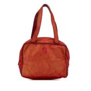 Pre-owned Cotton handbags Loewe Pre-owned , Orange , Dames