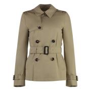 Klassieke Trenchcoat met Tailleband Burberry , Beige , Dames