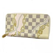 Pre-owned Fabric wallets Louis Vuitton Vintage , Beige , Dames