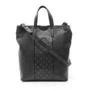 Pre-owned Canvas louis-vuitton-bags Louis Vuitton Vintage , Black , Da...