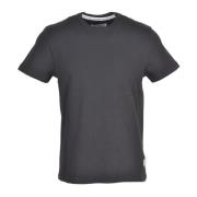 Katoen Elastaan T-shirt Bikkembergs , Black , Heren