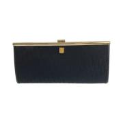 Pre-owned Canvas clutches Dior Vintage , Black , Dames