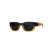 Moderne Zwarte Zonnebril Thierry Lasry , Black , Unisex