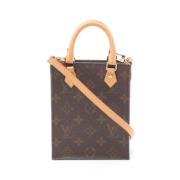 Pre-owned Canvas louis-vuitton-bags Louis Vuitton Vintage , Brown , Da...