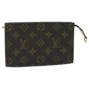 Pre-owned Canvas pouches Louis Vuitton Vintage , Brown , Dames