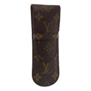 Pre-owned Canvas home-office Louis Vuitton Vintage , Brown , Dames