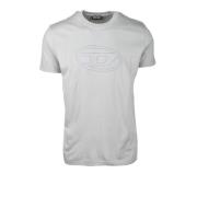 Katoenen T-shirt Diesel , Green , Heren